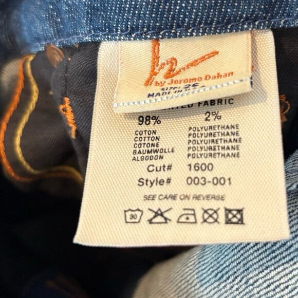 Citizens Of Humanity Low Waist Full Leg Jeans Size 26 - Picture 11 of 12